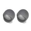 2pcs PVC LED Shoe Lights Headlight Charms 3 Modes for Night Rides And Walks