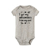 “Don’t Make Me Call My Crazy Uncle” – Funny Baby Bodysuit, Cute Infant Romper for Boys & Girls, Newborn & Toddler Outfit
