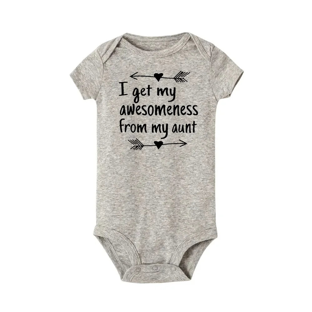 “Don’t Make Me Call My Crazy Uncle” – Funny Baby Bodysuit, Cute Infant Romper for Boys & Girls, Newborn & Toddler Outfit