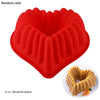3D Food Grade Silicone Pastry Cake Mold - DIY Baking Mousse Tray