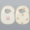 2pcs/Set Waterproof Baby Bibs – Cotton Infant Feeding Bibs, Newborn Burp Cloths, Bandana for Boys & Girls, Soft Saliva Towel - Kidzy Market