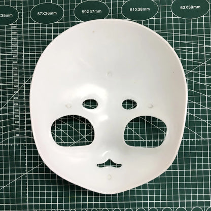 Kigurumi Beast Skull Cosplay Mask - Thick Plastic DIY Fursuit Cat/Animal Head (25.5 x 21.5 x 9.5 cm | 10.0 x 8.5 x 3.7 in)