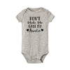 “Don’t Make Me Call My Crazy Uncle” – Funny Baby Bodysuit, Cute Infant Romper for Boys & Girls, Newborn & Toddler Outfit