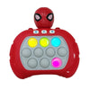 2026 New Spider-Man Quick Push Game – Pop Up Fidget Bubble Electronic Pop It Pro, Anti-Stress Toy for Adults and Kids, Fun Gift
