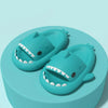 Crestar Girls’ & Boys’ Shark Pattern Slippers – Cute Cartoon Home Slippers, Non-Slip Soft Sandals, Kids’ Outdoor Beach Slides