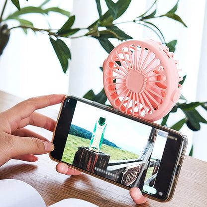 Portable Cart Stroller Fan Clip-On for Baby 600mAh USB Rechargeable Handheld Electric Fan with 3 Speeds for Home and Outdoor Use