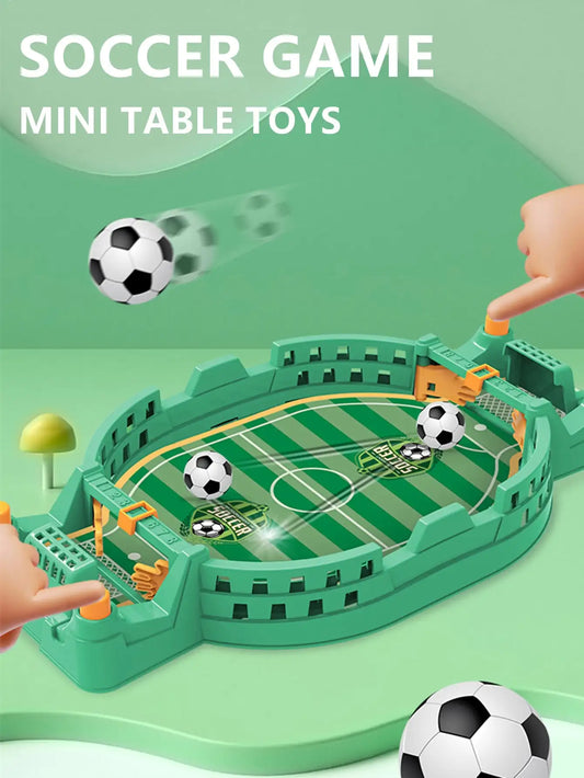 Football Table - Mini Tabletop Interactive Game - Soccer Competition Sports Desktop Catapult Toy - Family Game