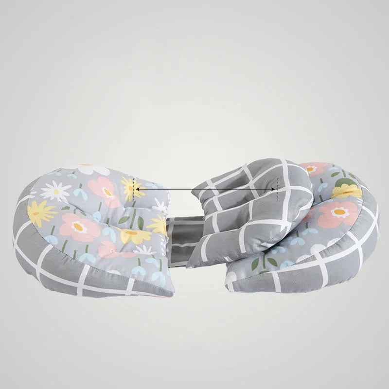 Multifunctional Adjustable Pregnancy Pillow - U-Shaped Body Support & Nursing Pillow for Pregnant Women