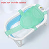 Newborn & Infant Bath Pillow – Anti-Slip Soft Bath Seat Cushion, Foldable Bathtub Support Mat