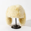 Women's Faux Fur Rabbit Ear Balaclava Hat - Bomber Ski Mask Beanie, Y2K Skullie & Halloween Accessory