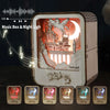 3D Wooden Castle Music Box Night Light DIY Model Kit – Handmade Puzzle Gift for Adults