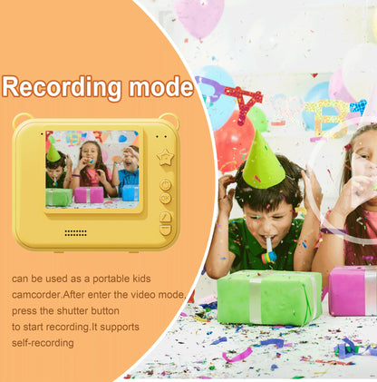 Digital Kids Instant Print Camera with Mini Thermal Printer, Photography Toy, Holiday Gift