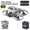 GT3 Optical Flow Localization Drone Wide Angle HD 8K Dual Camera Height Hold RC Obstacle Avoidance Foldable Quadcopter Toy