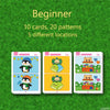 Educational Fault Finding Game Reusable Wiping Paper for Focus and Attention Training
