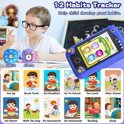 Children's Smart Phone Toy with 2.8-Inch Touchscreen, Digital Camera, and Music Player