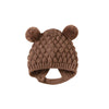 Newborn Baby Shoes Knitted Infant Girls Boys Boots Cute Butterfly-Knot Toddler Walk Bed Shoes Warm 0-18M Accessories Hats Gloves