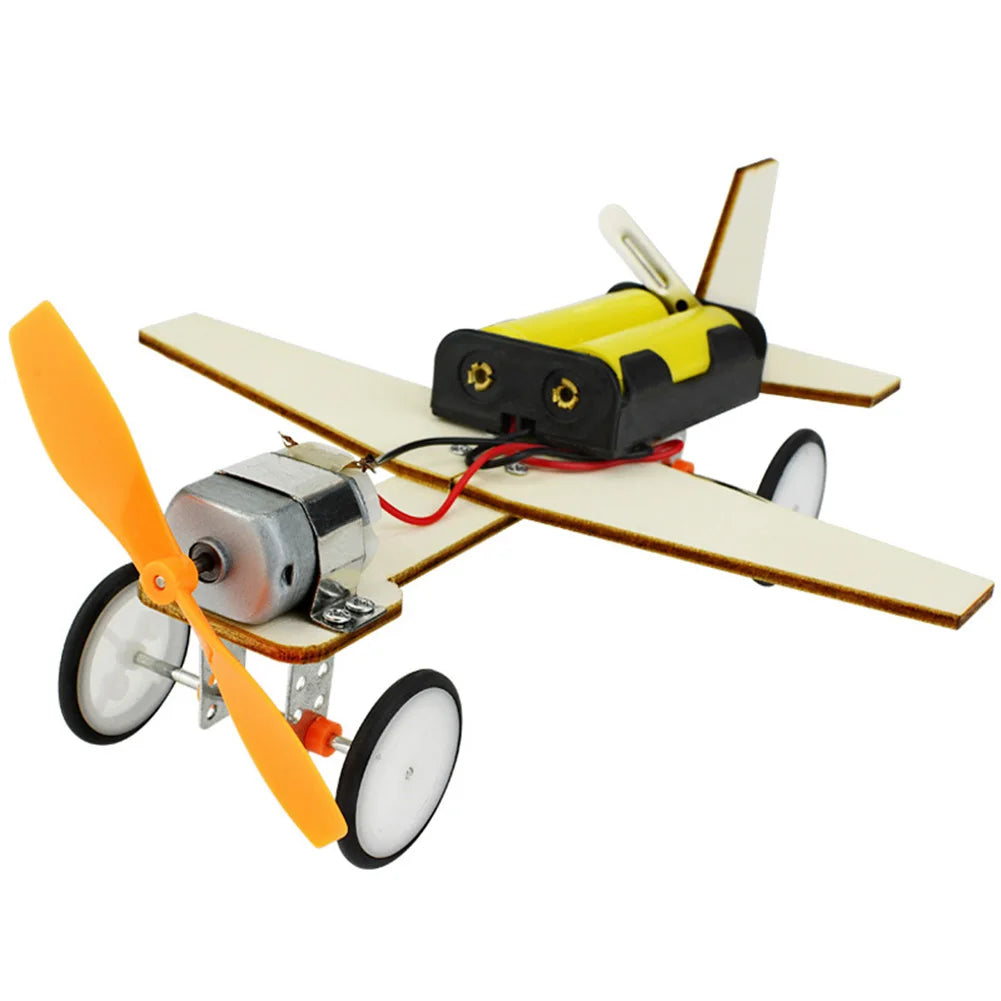DIY STEM Projects Kit for Kids – 3D Wooden Car and Boat Model Puzzle