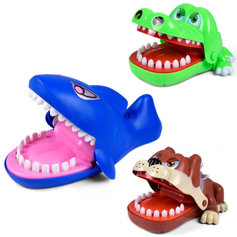 Crocodile Bite Finger Game | Novelty Dentist & Shark-Mouth Surprise Toy — Family Party Game for Kids Ages 3-6