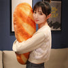 French Bread Plush Pillow Stuffed Food Cushion