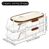 Automatic Rolling Egg Storage Box for Refrigerator - Hand-Held Side Door Rack