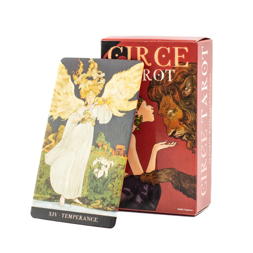 78 Card Deck Kitten Tarot - Oracle Card Fate Divination - Leisure Entertainment - Family Gatherings Tarot Card Game