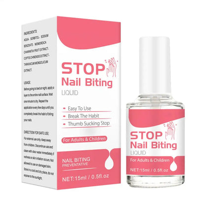 15ml Children Anti-Biting Nails – Bitter Nail Water, No Bite Cuticle Care, Non-Toxic Stop Nail Biting Polish