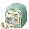 Password Lock Automatic Roll-Up Savings Bank Voice Reminder Fingerprint Protected Children's Money Storage Safe Box