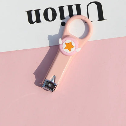 Cartoon Animal Fruit Nail Clippers for Kids, Nail Scissor Cutter, Trimmer, and Beauty Nail Scissors for Children