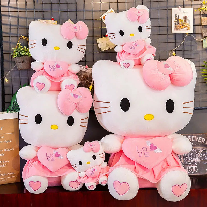 Hello Kitty Cat Plush Toy 55cm (21.7 Inches) Sanrio Pillow