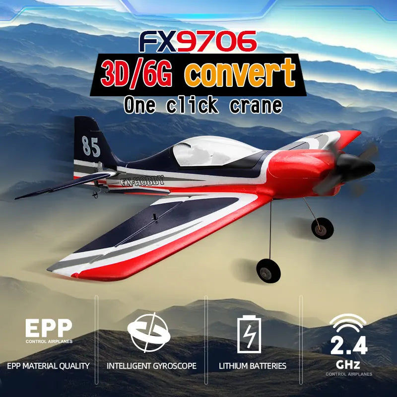 FX9706 5-Channel Remote Control Foam Glider Fixed Wing Aircraft