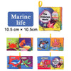 Baby Cloth Book – Intelligence Development Soft Learning and Reading Toy with Rattle for Infants 0–12 Months
