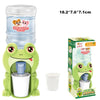 Mini Kids Water Dispenser Toy — Lifelike Cartoon Water Cooler, 6 Animal Designs (Pig Cow Duck Bear Rabbit Frog)