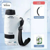 60-200X Pocket Microscope for Kids with LED Light - Portable Handheld Mini STEM Science Microscope