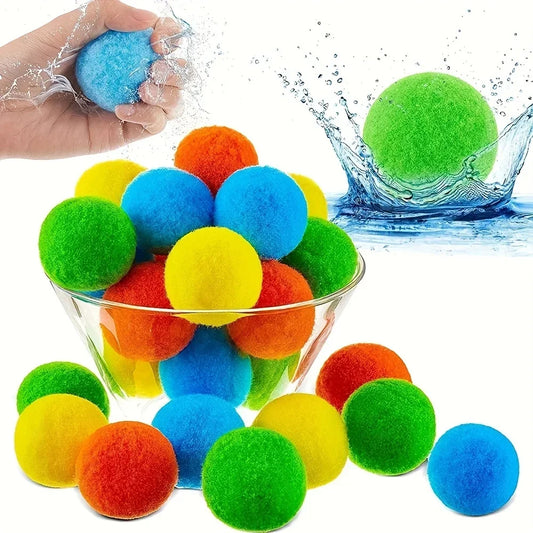 Reusable Water Balls and Water Balloons for Outdoor Toys and Pool Games