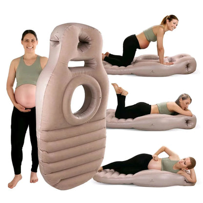 Pregnancy Maternity Body Bed PVC Thickened Resting Cushion Mattress Pillow Sleeping Mat