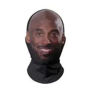 3D Seamless Kids Face Mask – Funny Celebrity Printed Ice Silk Sunscreen Head Scarf, Full-Face Neck Gaiter for Halloween Cosplay & Outdoor Sports (1-Pack)