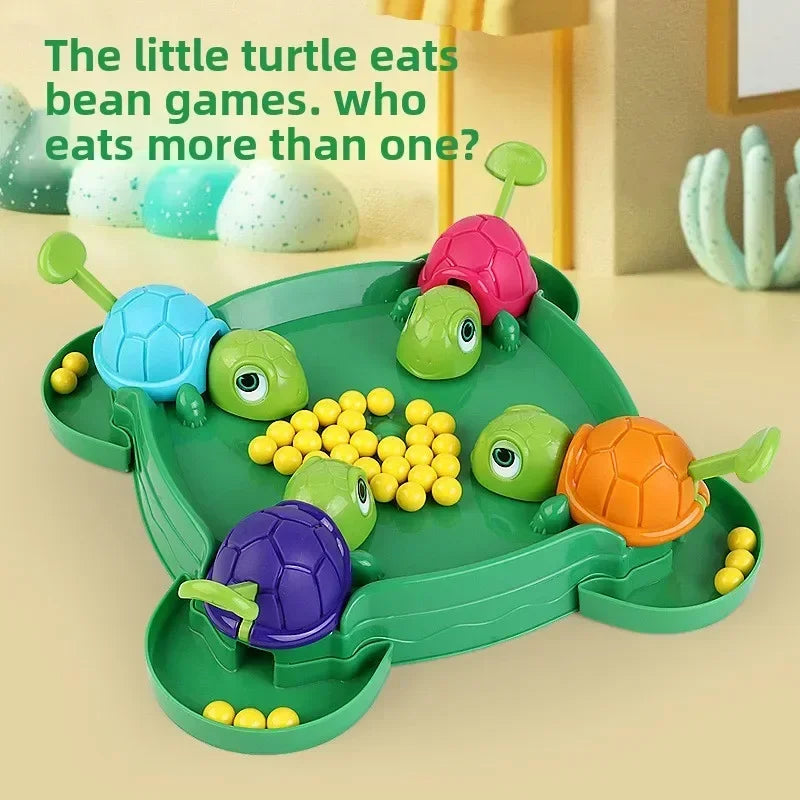 Kids Desktop Turtles Eat Beans Game (Educational Stress Relief Toy, 5 in)
