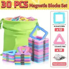 DIY Magnetic Building Blocks Mini and Big Size Construction Set