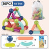 Magnetic Constructor Blocks Set – Magnet Stick and Rod Building Toys for Kids, Montessori Educational Toy for Boys and Girls