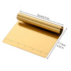 Gold Noodle Cutter Stainless Steel Pastry Dough Cutter with Scale Measurements