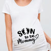 Women Pregnancy T-shirt It's A Girl Baby Print Pregnant Maternity T-shirts Funny Pregnant Women Summer Tees Tops
