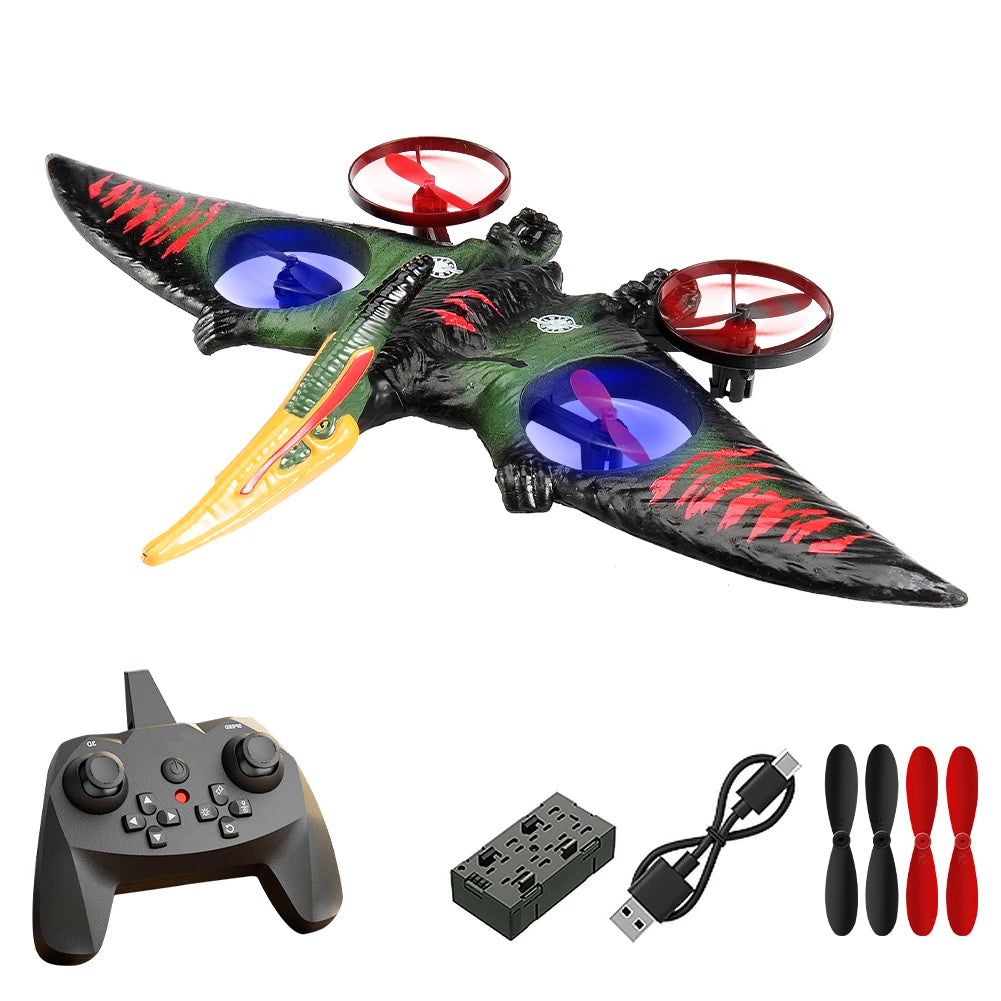 L0712 RC Plane 2.4G Remote Control Gravity Sensing Helicopter Glider with Light EPP Foam