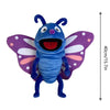 Plush Insect Hand Puppets for Kids, Caterpillar Ladybug Storytelling Finger Toys