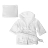 Baby Photography Props Baby Hooded Robe with Belt Bathrobes Bath Towel Cucumber Slipper Set Creative Photo Outfit for 0-3 Months