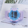 YIKAZE Kids Fashion Luminous Waterproof Alarm Clock Watch for Boys and Girls Student Smart Electronic Gift