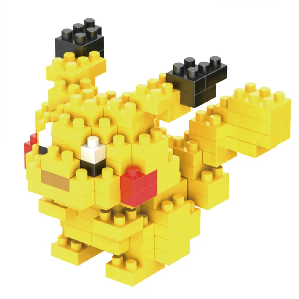DIY Pokemon Mini Building Blocks – Pikachu, Charizard, Eevee, Mewtwo Anime Model Toys