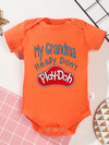 “Nana Never Says No” Rompers Onesie – Baby Boy & Girl Jumpsuit – 0-24M Toddler One-Piece Cute Bodysuit – Trendy Infant Clothes