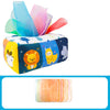Montessori Baby Carrot Harvest Pull Toy for Toddlers - Motor Skills Training Tissue Box Game