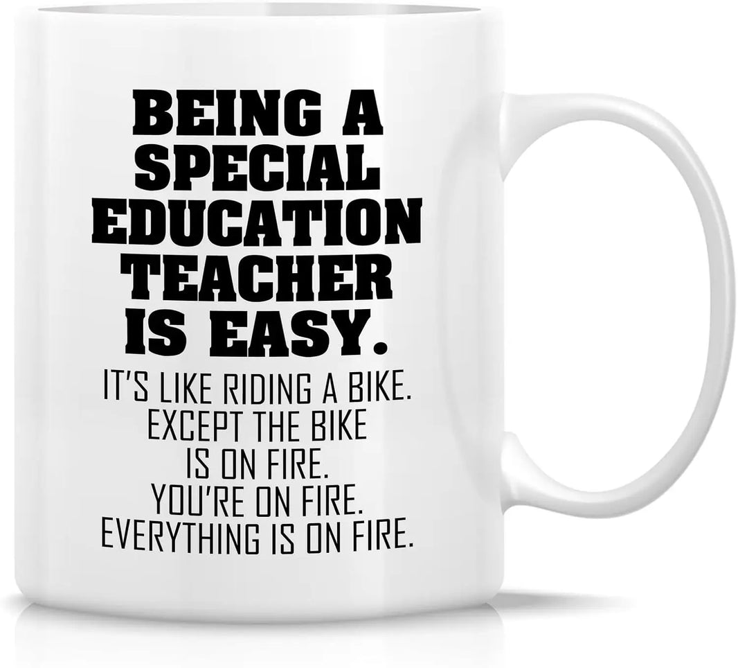 Funny "This Is What an Awesome Biology Teacher Looks Like" 11 oz (320 ml) Ceramic Coffee Mug — Inspirational Teacher Gift