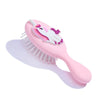 Girls Hair Comb – Candy Color Hairbrush for Scalp Massage, Wet & Curly Detangle Brush for Women and Kids, Baby Pink